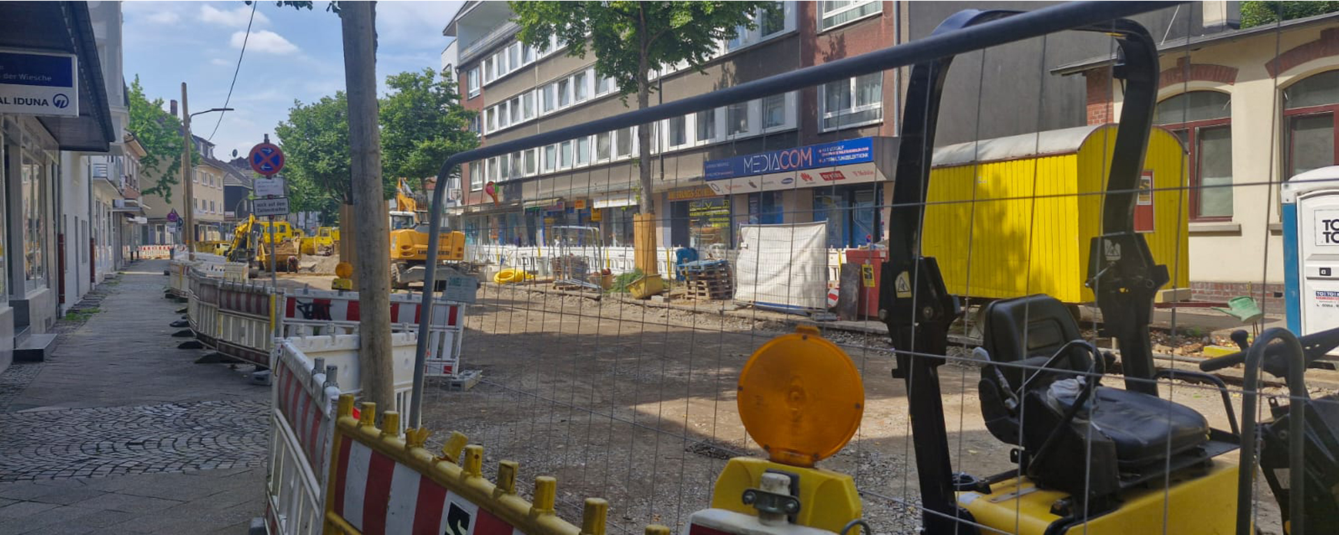 Gewerbetreibende brauchen bei Dauerbaustellen Hilfe 